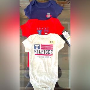 Set of 3 Tommy Hilfiger Onesies 3-6 months